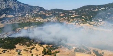 Kaş'taki orman yangını 2,5 saatte kontrol altına alındı