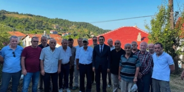 Kaymakam Mevlana Kürkcü, Sinop'ta Köy Ziyaretleri Gerçekleştirdi