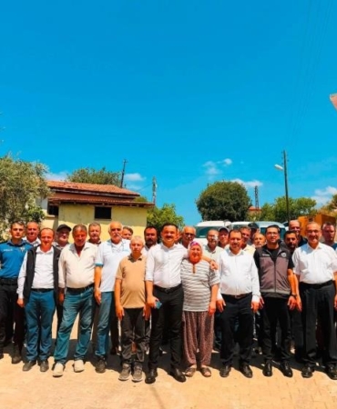 Kaymakam Onur Titiz, Gölpazarı köylerinde vatandaşlarla buluştu