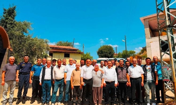 Kaymakam Onur Titiz, Gölpazarı köylerinde vatandaşlarla buluştu