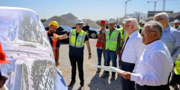 Kayseri'de Kartal Kavşağı Projesi'nde İnceleme Yapıldı