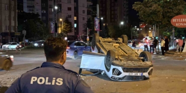 Kayseri'de SUV araç takla attı, 2 kişi yaralandı
