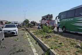Kayseri'de otobüs kazasında 1 ölü, 24 yaralı
