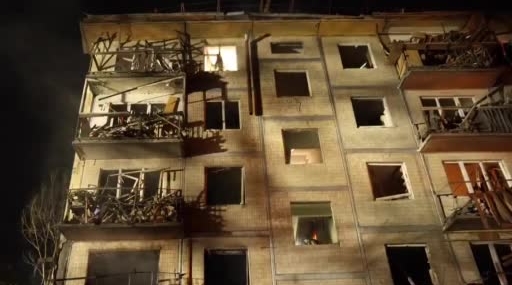 Kiev'e Rusya'dan düzenlenen saldırıda 9 kişi hayatını kaybetti