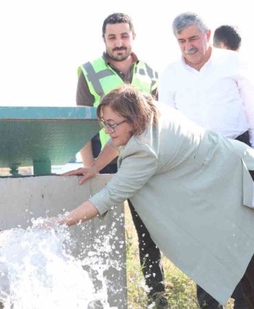 Kılavuzlu Barajı Sulama Projesi tamamlandı