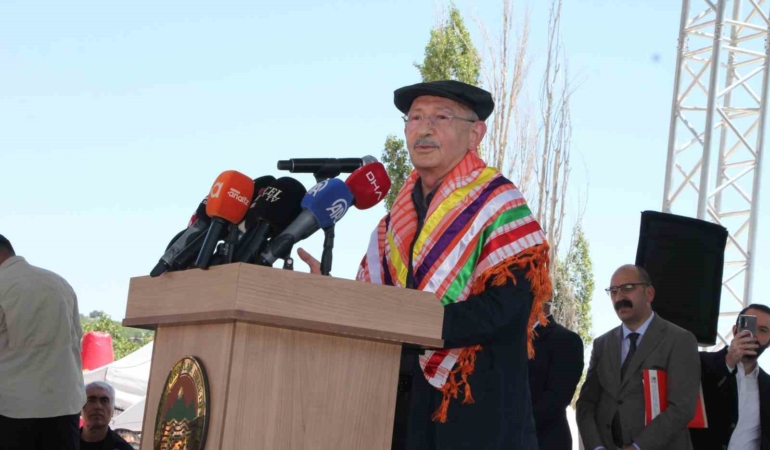 Kılıçdaroğlu Yörük etkinliğinde özgürlüğün önemini vurguladı