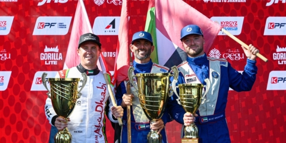 Kırgızistan Grand Prix'sinde UIM F1H2O Dünya Şampiyonası kupaları dağıtıldı