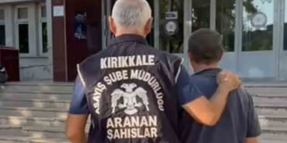 Kırıkkale'de 59 yıl cezası olan firari hükümlü yakalandı