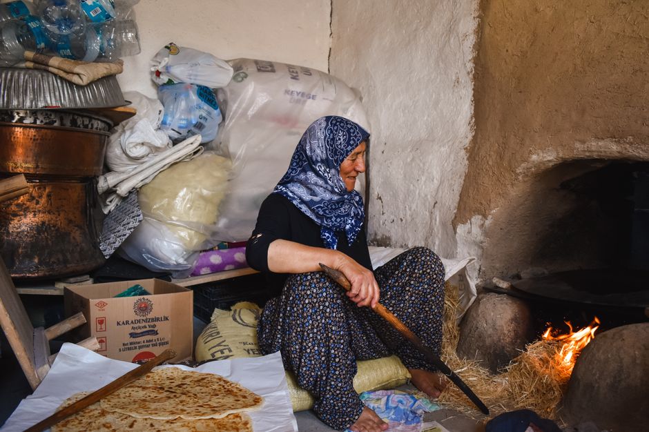 Kırıkkale'de yangın mağduru çifte devlet desteği