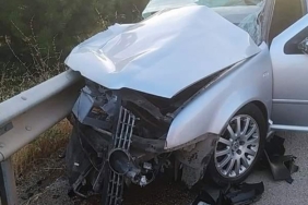Kırıkkale'de yolcu otobüsüyle çarpışan otomobilin sürücüsü hayatını kaybetti