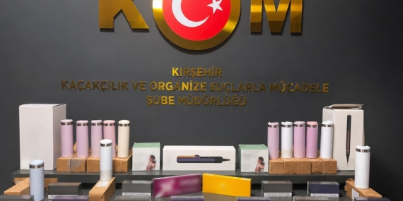 Kırşehir'de 130 Paket Kaçak Isıtılmış Tütün Ürünü Ele Geçirildi