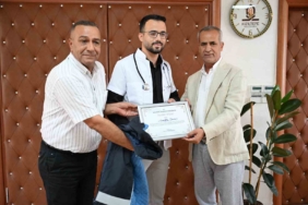 Kızıltepe Belediyesi zabıta memuru doktor oldu
