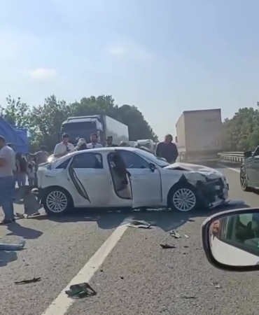 Kocaeli'de zincirleme kazalarda 8 araç karıştı