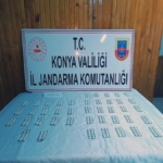 Konya'da jandarma 47 uyuşturucu operasyonu gerçekleştirdi