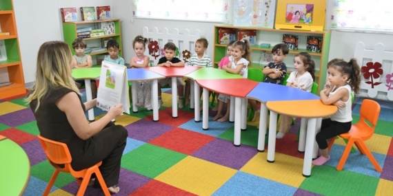 Kuşadası'nda Çocuk Gelişim Merkezi'nde Eğitim Faaliyetleri Devam Ediyor