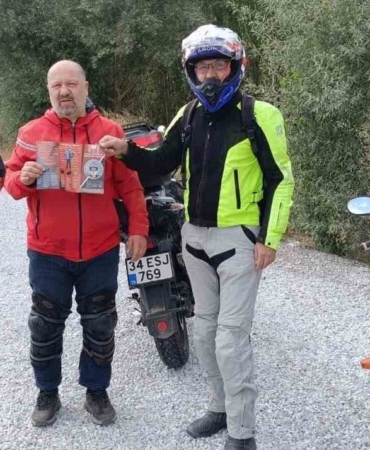 Kütahya'da motosiklet sürücülerine özel trafik denetimi