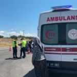 Kütahya'da trafik kazası: 1 ölü, 4 yaralı