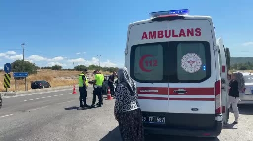 Kütahya'da trafik kazası: 1 ölü, 4 yaralı