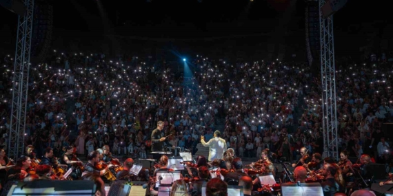 Limak Filarmoni Orkestrası 50. Yılında Bodrum'da Konser Verdi