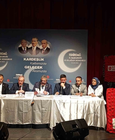 MHP Genel Başkan Yardımcısı Fethi Yıldız Tekirdağ'da Kongreye Katıldı