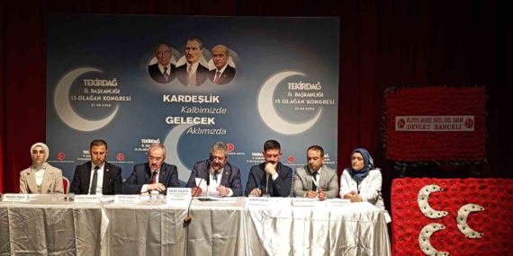 MHP Genel Başkan Yardımcısı Fethi Yıldız Tekirdağ'da Kongreye Katıldı