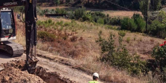 MUSKİ, Yatağan'da 1000 Metrelik Su Hattını Yeniliyor