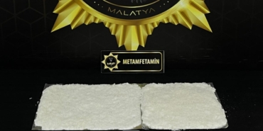 MALATYA'DA 900 GRAM METAMFETAMİN ELE GEÇİRİLDİ: 1 ŞÜPHELİ TUTUKLANDI