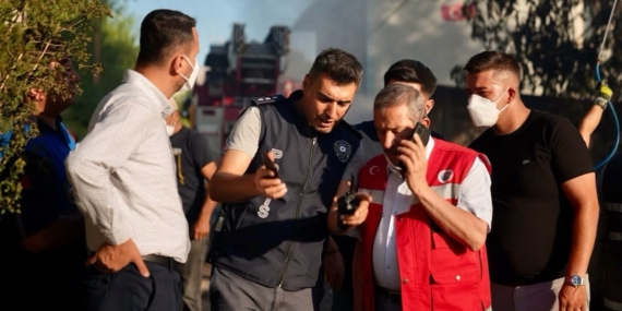 Malatya'daki yangın kontrol altına alındı, soğutma çalışmaları sürüyor