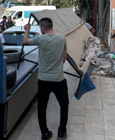 Manisa'da Kaldırımlarda Yaya Güvenliği Denetimleri Yapıldı