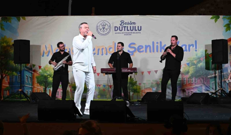 Manisa'da 'Mahallemde Şenlik Var' Etkinlikleri Coşku Yarattı