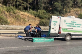 Manisa'da motosiklet kazası: Sürücü hayatını kaybetti