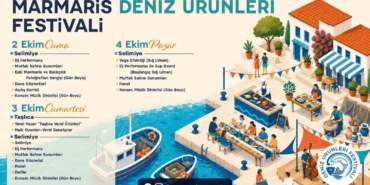 Marmaris'te 2. Deniz Ürünleri Festivali 2-4 Ekim'de