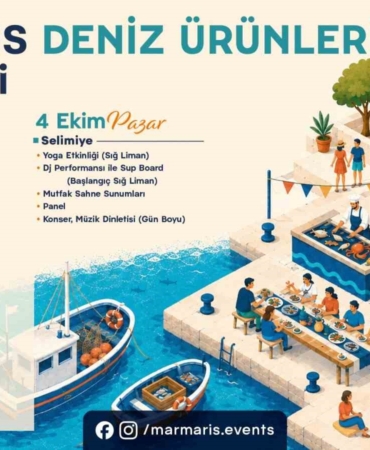 Marmaris'te 2. Deniz Ürünleri Festivali 2-4 Ekim'de