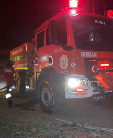 Marmaris'teki orman yangını hızlı müdahale ile kontrol altına alındı
