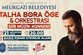 Melikgazi'de şiir ve türkü konseri düzenleniyor