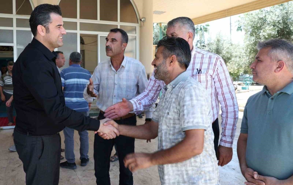 Mersin'de Beşikçi, Huzurkent'teki muhtarlarla bir araya geldi
