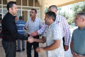 Mersin'de Beşikçi, Huzurkent'teki muhtarlarla bir araya geldi