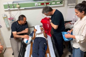 Mersin'de darp edilen çocuğun sağlık durumu iyi