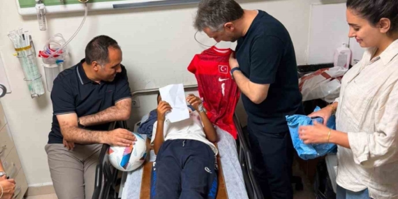 Mersin'de darp edilen çocuğun sağlık durumu iyi