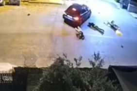 Mersin'de otomobilin çarptığı motosikletten 3 yaralı