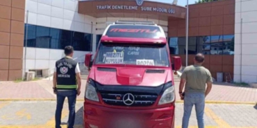 Mersin'de ters yönde giden sürücünün ehliyetine el konuldu