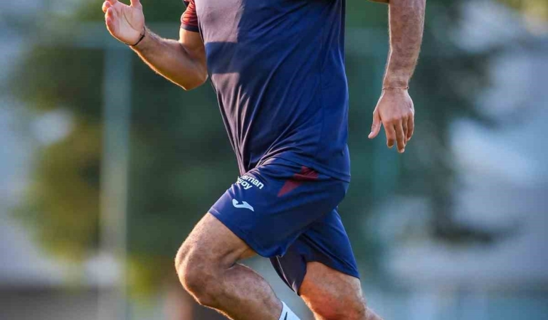 Mohamed Salah, Trabzonspor ile ilk antrenmanına çıktı