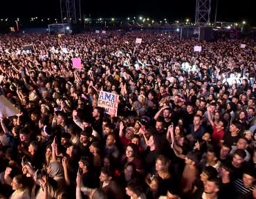 Murat Boz, Erzurum Kültür Yolu Festivali'nde sahne aldı