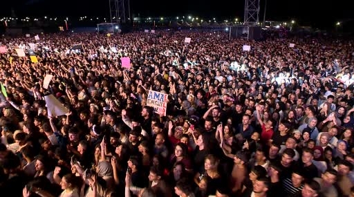 Murat Boz, Erzurum Kültür Yolu Festivali'nde sahne aldı