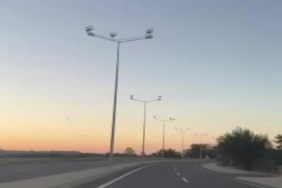 Muratlı'da Leylekler Aydınlatma Direklerini Tercih Etti