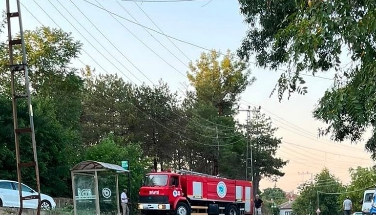 Muratlı'da ağaçlık alanda çıkan yangın kontrol altına alındı