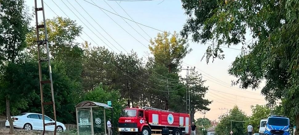 Muratlı'da ağaçlık alanda çıkan yangın kontrol altına alındı