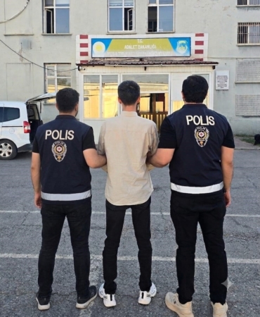 Muş'ta 8 yıl 3 ay hapis cezası bulunan hükümlü yakalandı