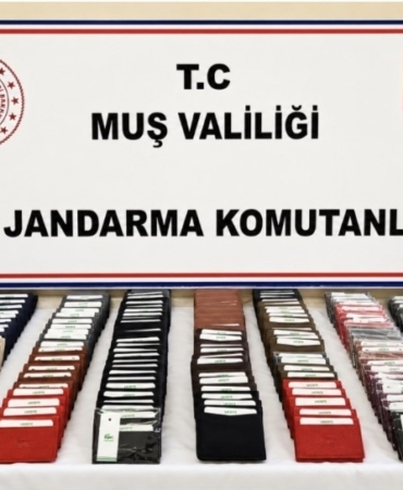 Muş'ta 825 bin TL değerinde sahte ürün operasyonu