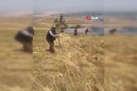 Muş'ta örtü yangını hızlı müdahale ile kontrol altına alındı